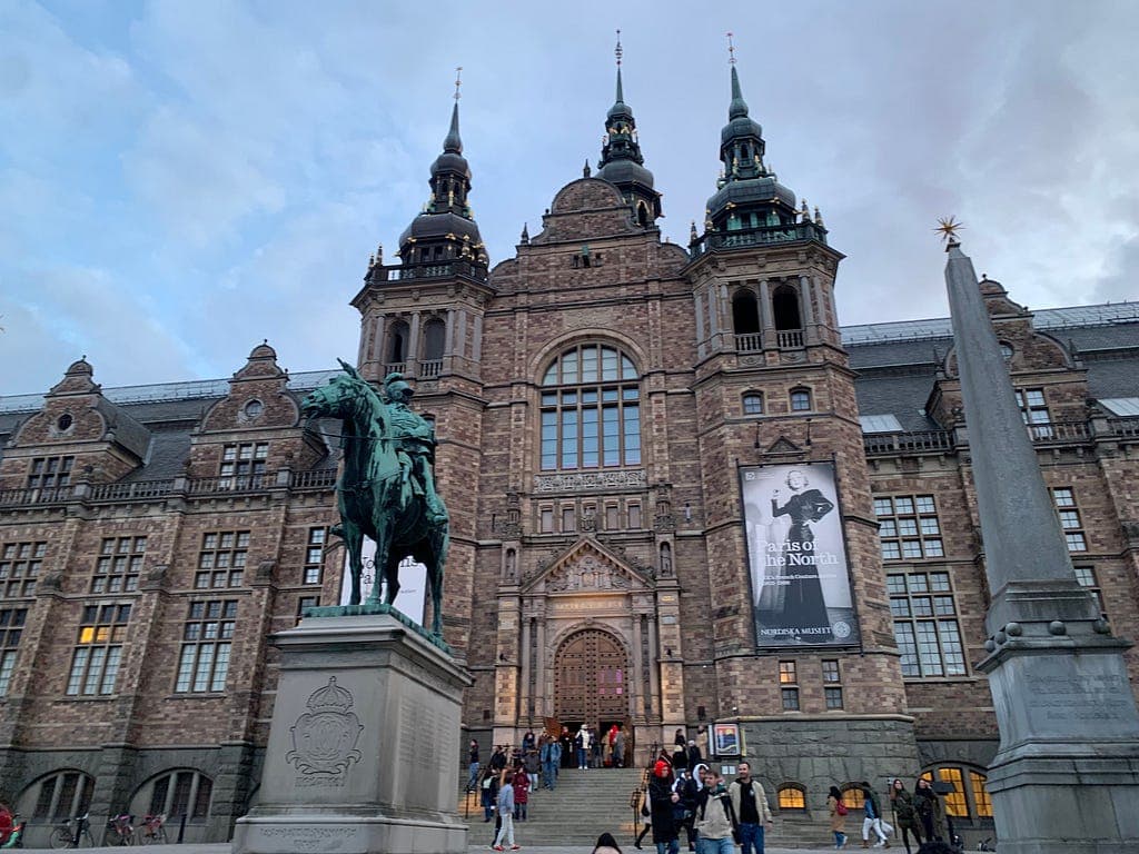 The Nordic Museum seen from across the water
