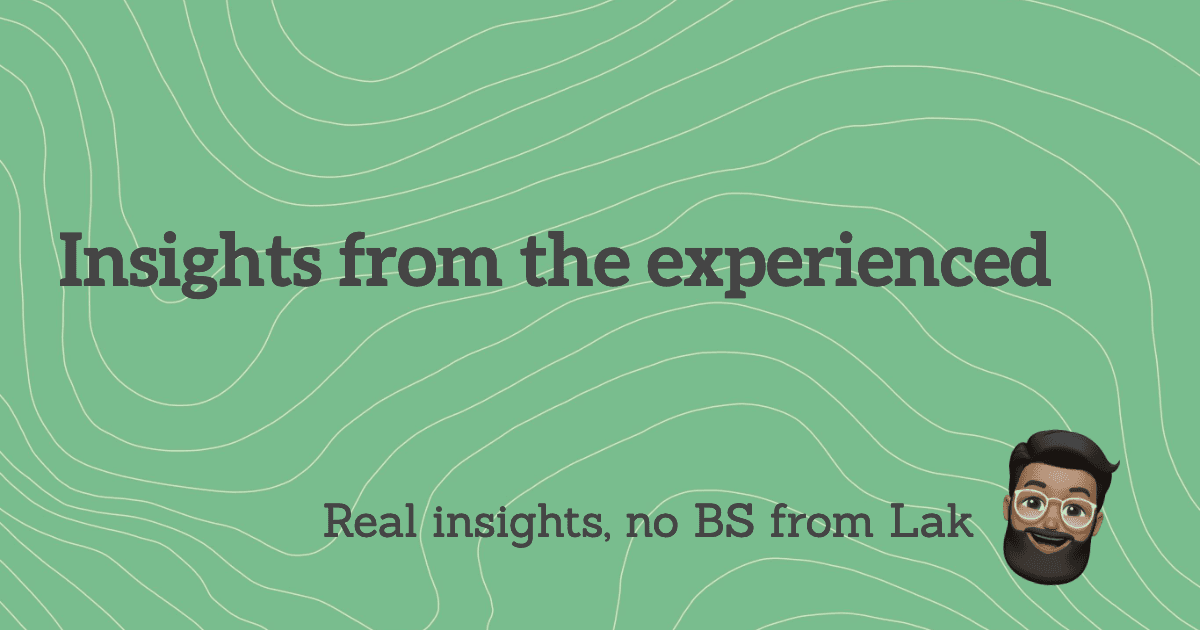 Insights from the Experienced blog cover